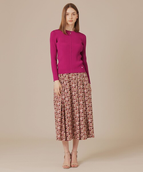 MACKINTOSH LONDON(マッキントッシュ ロンドン)の「ブライトレーヨンニットカーディガン(カーディガン/ボレロ・レディース・ブラック/ライトブルー/ピンク系その他2/ブラウン・38/40)」の18枚目の写真