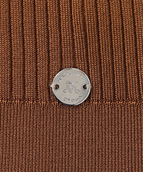 MACKINTOSH LONDON(マッキントッシュ ロンドン)の「ブライトレーヨンニットカーディガン(カーディガン/ボレロ・レディース・ブラック/ライトブルー/ピンク系その他2/ブラウン・38/40)」の10枚目の写真