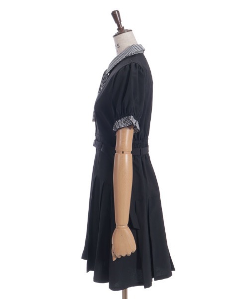 axes femme（アクシーズファム）の「プレッピーライクミニワンピース（ワンピース・レディース・ブラック/グレー/ネイビー・FREE）」の22枚目の写真