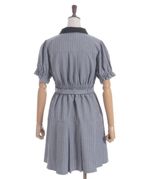 axes femme（アクシーズファム）の「プレッピーライクミニワンピース（ワンピース・レディース・ブラック/グレー/ネイビー・FREE）」の19枚目の写真