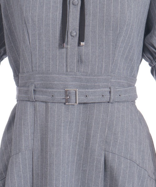 axes femme（アクシーズファム）の「プレッピーライクミニワンピース（ワンピース・レディース・ブラック/グレー/ネイビー・FREE）」の10枚目の写真