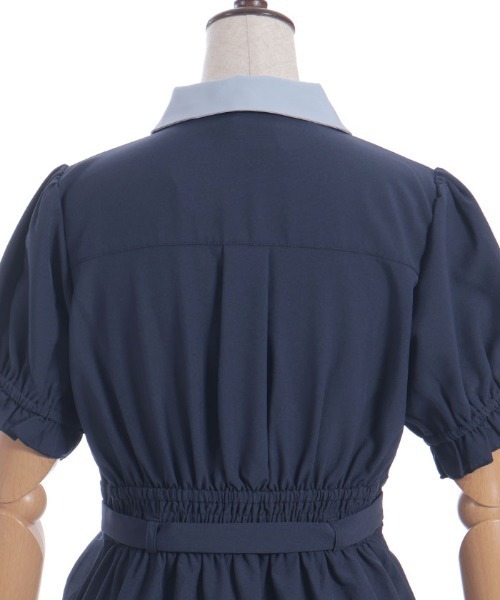 axes femme（アクシーズファム）の「プレッピーライクミニワンピース（ワンピース・レディース・ブラック/グレー/ネイビー・FREE）」の8枚目の写真