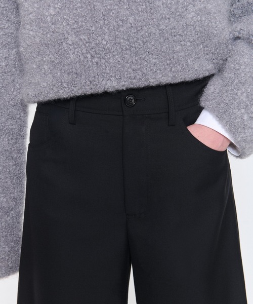 Sefr(セファ)の「Sefr SF-25FWM-042/SF-25FWM-043 (JIRO TROUSER)(スラックス・メンズ・その他/ブラック・X-LARGE/MEDIUM/X-SMALL)」の5枚目の写真