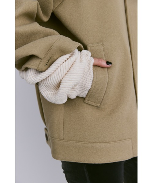 un/neu(アンノイ)の「ルーズニットアームウォーマー / リブニットアームカバー(アームカバー・レディース・ブラウン/レッド/アイボリー/グレー/ブルー・FREE)」の9枚目の写真