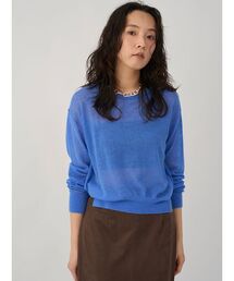 emmi｜エミのニット/セーター（ブルー・ネイビー/青色系）通販 - ZOZOTOWN