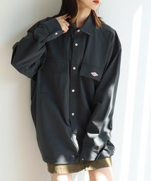 【BALL/ボール】ストレッチ天竺 ドローストリングシャツ