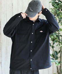 【BALL/ボール】ストレッチ天竺 ドローストリングシャツ