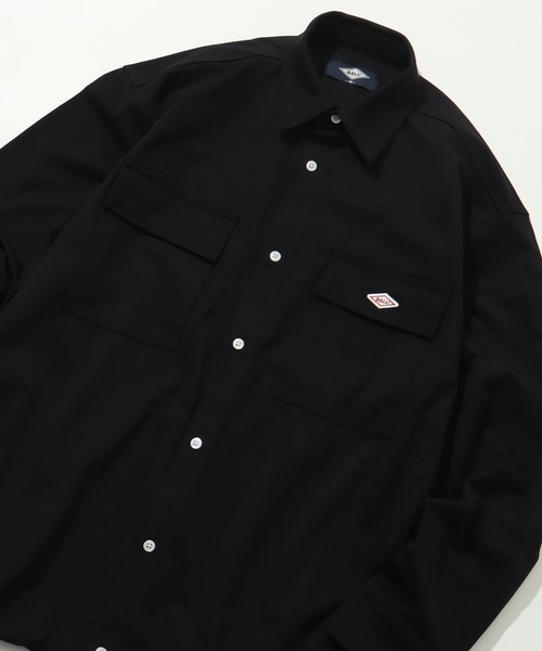 BALL(ボール)の「【BALL/ボール】ストレッチ天竺 ドローストリングシャツ(シャツ/ブラウス・メンズ・ホワイト/チャコールグレー/ブラック/ライトベージュ・LL/M/L)」の14枚目の写真