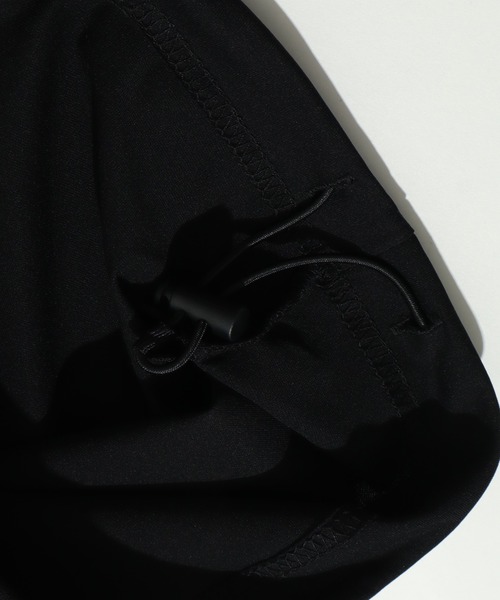 BALL(ボール)の「【BALL/ボール】ストレッチ天竺 ドローストリングシャツ(シャツ/ブラウス・メンズ・ホワイト/チャコールグレー/ブラック/ライトベージュ・LL/M/L)」の11枚目の写真