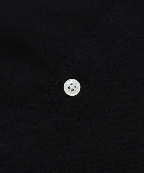 BALL(ボール)の「【BALL/ボール】ストレッチ天竺 ドローストリングシャツ(シャツ/ブラウス・メンズ・ホワイト/チャコールグレー/ブラック/ライトベージュ・LL/M/L)」の9枚目の写真