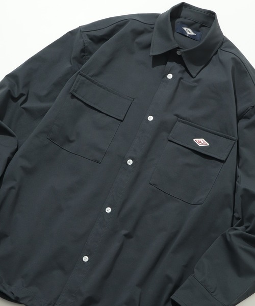 BALL(ボール)の「【BALL/ボール】ストレッチ天竺 ドローストリングシャツ(シャツ/ブラウス・メンズ・ホワイト/チャコールグレー/ブラック/ライトベージュ・LL/M/L)」の16枚目の写真