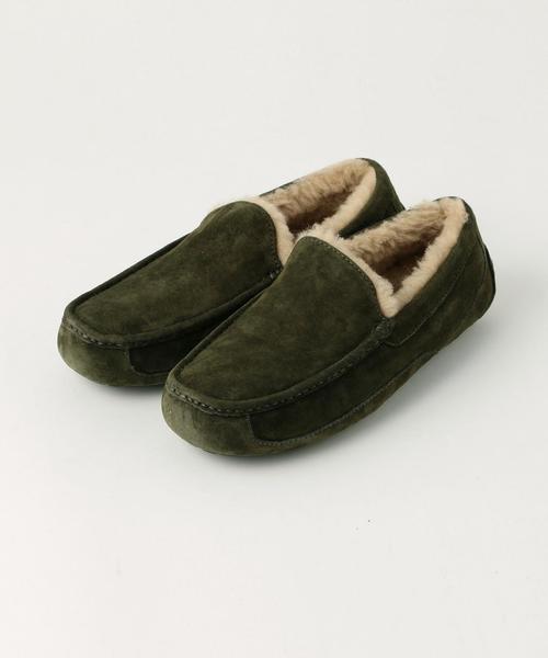 UGG（アグ）の「＜UGG (アグ)＞ ASCOT SLIPON（スリッポン・メンズ・ワインレッド/ケリー/ネイビー/ベージュ・10/9/8）」の3枚目の写真