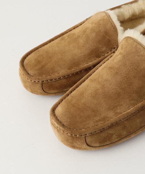 UGG（アグ）の「＜UGG (アグ)＞ ASCOT SLIPON（スリッポン・メンズ・ワインレッド/ケリー/ネイビー/ベージュ・10/9/8）」の11枚目の写真