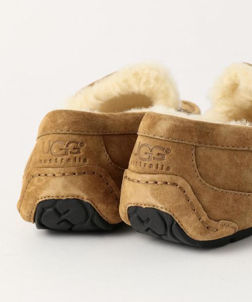 UGG（アグ）の「＜UGG (アグ)＞ ASCOT SLIPON（スリッポン・メンズ・ワインレッド/ケリー/ネイビー/ベージュ・10/9/8）」の12枚目の写真