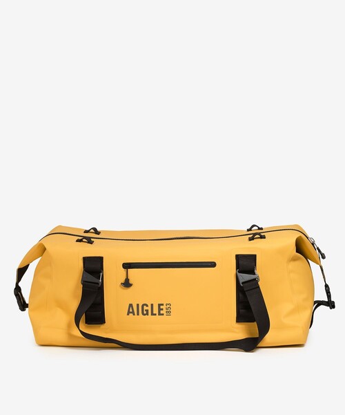 AIGLE(エーグル)の「防水 トラベルドライ ダッフルバッグ 75L(ボストンバッグ・レディース・ブラック/モスグリーン/イエロー・FREE)」の20枚目の写真
