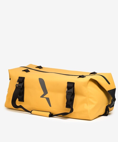AIGLE(エーグル)の「防水 トラベルドライ ダッフルバッグ 75L(ボストンバッグ・レディース・ブラック/モスグリーン/イエロー・FREE)」の21枚目の写真