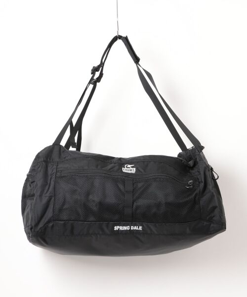 CHUMS(チャムス)の「【CHUMS/チャムス】 Spring Dale Boston Bag 40(ボストンバッグ・メンズ・ブラック系その他/ブラック×ホワイト・FREE)」の1枚目の写真