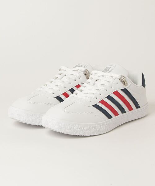 K-SWISS(ケースイス)の「【K-SWISS/ケースイス】シンセティックレザー コートスニーカー(スニーカー・メンズ・ブラック/ホワイト・25.0cm/25.5cm/26.0cm/26.5cm/27.0cm/27.5cm/28.0cm)」の9枚目の写真