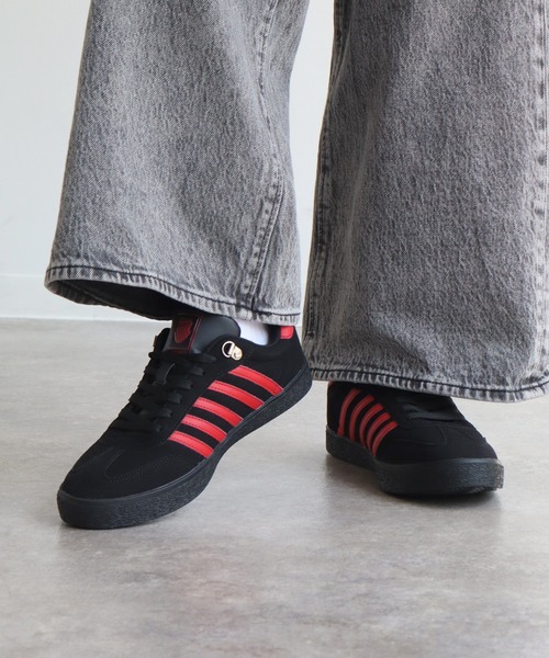K-SWISS(ケースイス)の「【K-SWISS/ケースイス】シンセティックレザー コートスニーカー(スニーカー・メンズ・ブラック/ホワイト・25.0cm/25.5cm/26.0cm/26.5cm/27.0cm/27.5cm/28.0cm)」の19枚目の写真