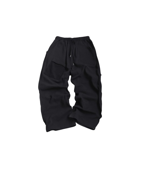 antiqua（アンティカ）の「デザインポケットスウェットパンツ（スウェットパンツ・レディース・ブラック/杢グレー・MEDIUM/LARGE）」の14枚目の写真