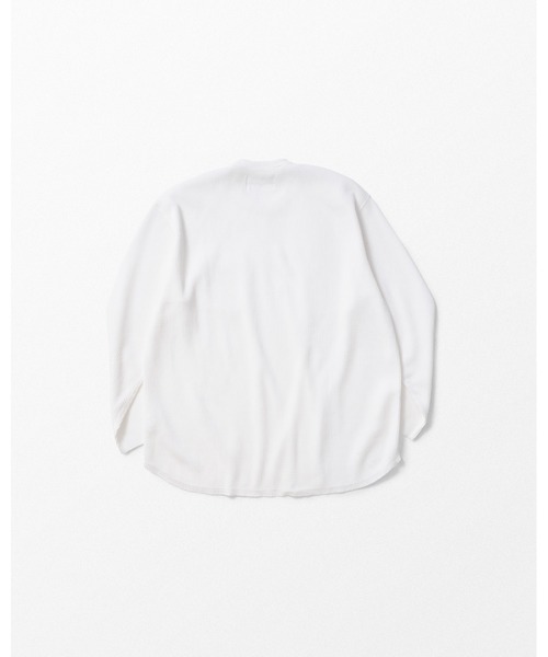 WHIZLIMITED（ウィズリミテッド）の「THERMAL SHIRT（Tシャツ/カットソー・メンズ・ホワイト/ピンク/ベージュ・MEDIUM/LARGE/X-LARGE）」の4枚目の写真