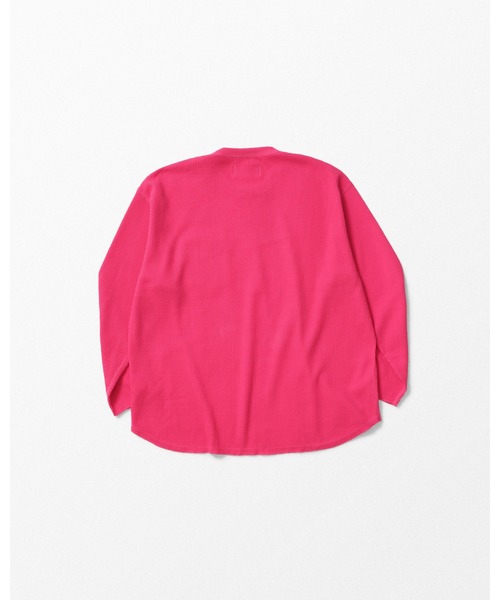 WHIZLIMITED（ウィズリミテッド）の「THERMAL SHIRT（Tシャツ/カットソー・メンズ・ホワイト/ピンク/ベージュ・MEDIUM/LARGE/X-LARGE）」の6枚目の写真