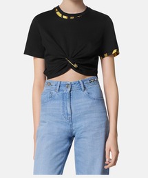 クロップ Tシャツ バロッコ セーフティー ピン