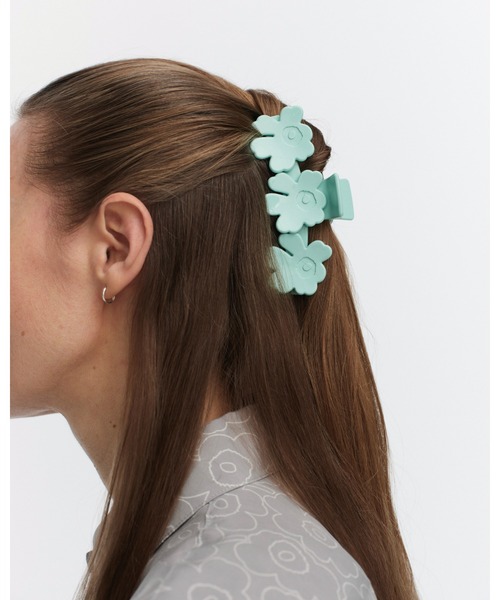 mintです！新品未使用 マリメッコ Unikko hair clip Mini Unikko / Hair Clip（バレッタ/ヘアクリップ）｜marimekko