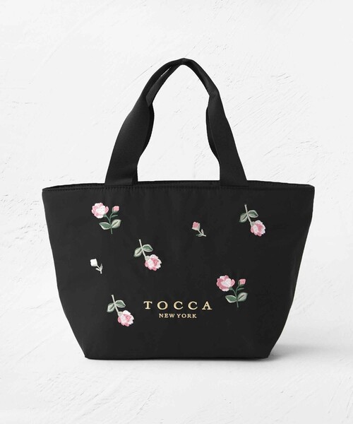 TOCCA(トッカ)の「BOUQUET DE REVE COOLERBAG クーラーバッグ(トートバッグ・レディース・ベージュ系/ネイビー系/ブラック系・F)」の7枚目の写真