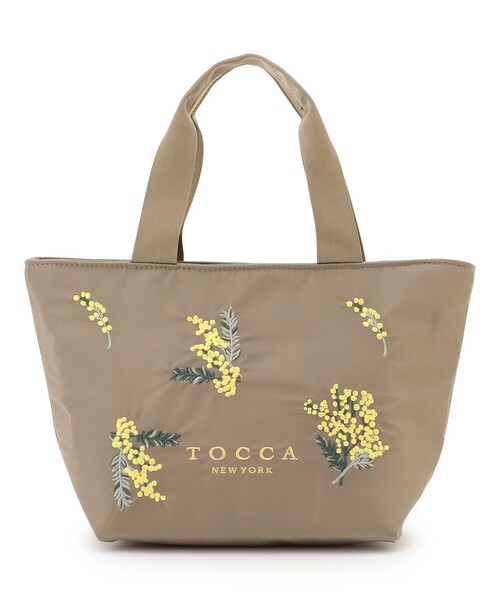 TOCCA(トッカ)の「BOUQUET DE REVE COOLERBAG クーラーバッグ(トートバッグ・レディース・ベージュ系/ネイビー系/ブラック系・F)」の9枚目の写真