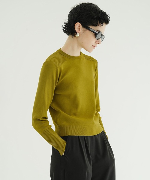 BASIC COMPACT KNIT TOPS（ニット/セーター）｜CLANE（クラネ）の