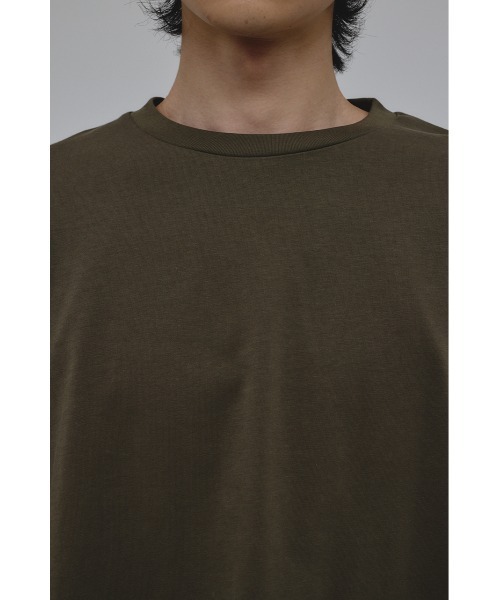 STYLEMIXER（スタイルミキサー）の「レイヤードロングスリーブT（Tシャツ/カットソー・メンズ・ブラック/ライトベージュ/カーキ・MEDIUM/LARGE）」の9枚目の写真