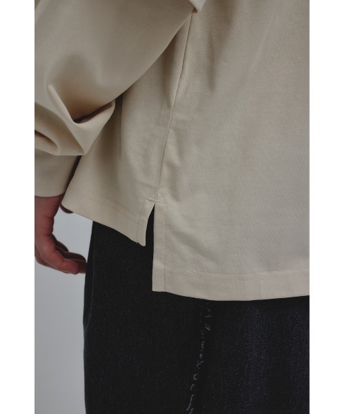 STYLEMIXER（スタイルミキサー）の「レイヤードロングスリーブT（Tシャツ/カットソー・メンズ・ブラック/ライトベージュ/カーキ・MEDIUM/LARGE）」の17枚目の写真