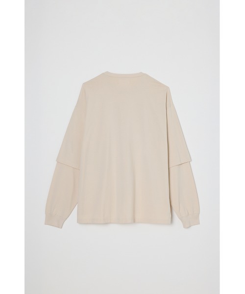 STYLEMIXER（スタイルミキサー）の「レイヤードロングスリーブT（Tシャツ/カットソー・メンズ・ブラック/ライトベージュ/カーキ・MEDIUM/LARGE）」の20枚目の写真