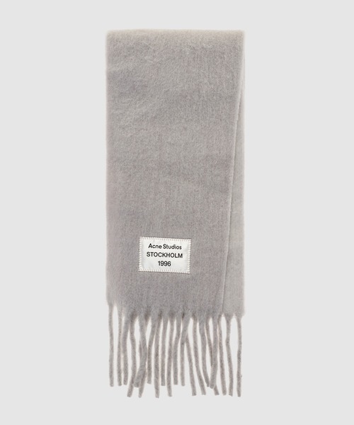 【美品】アクネ Acne Studios ダークグレー ロゴマフラー 楽天市場】【10/10～10/13限定・最大2万円OFFクーポン配布中