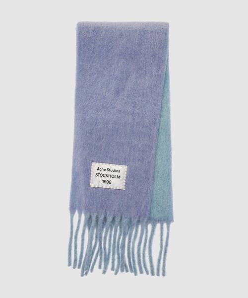Acne Studios 青系グラデーションマフラー Acne Studios 青系グラデーションマフラー ブルー（青）系 Acne