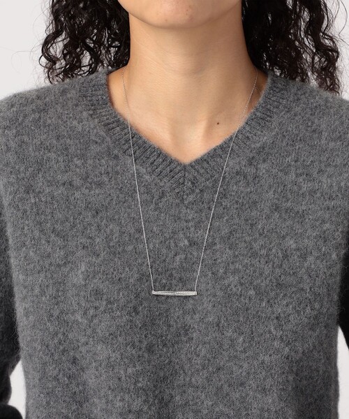 sumikaneko（ｽﾐｶﾈｺ）の「sumikaneko Horizon ロングネックレス（ネックレス・レディース・シルバー・FREE）」の2枚目の写真