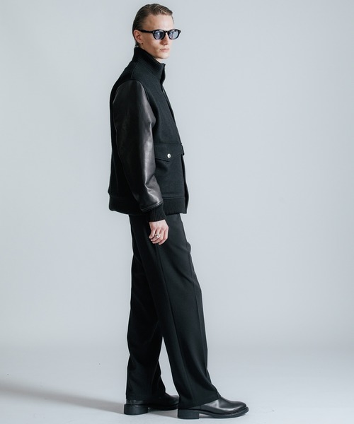 CRIMIE（クライミー）の「A2 MELTON JACKET（ブルゾン・メンズ・ブラック・S/M/L/XL/XXL）」の9枚目の写真