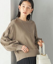 SHIPS | ミニ 裏毛 ラウンド ヘム プルオーバー(スウェット)
