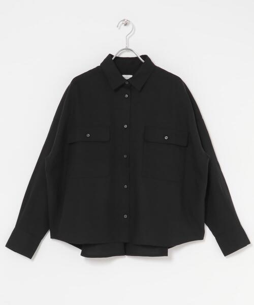 新品タグ付き　セットアップ対応ワークポケットシャツ　アーバンリサーチ ドアーズ セットアップ対応』 ワークポケットシャツ(M GREIGE): トップス