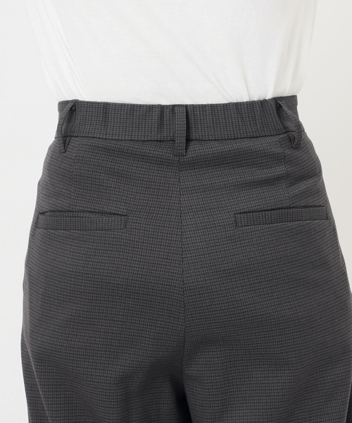 JOURNAL STANDARD relume（ジャーナルスタンダード　レリューム）の「チェックセミワイドパンツ（スラックス・レディース・チャコールグレー/ブラウン・38/36）」の22枚目の写真