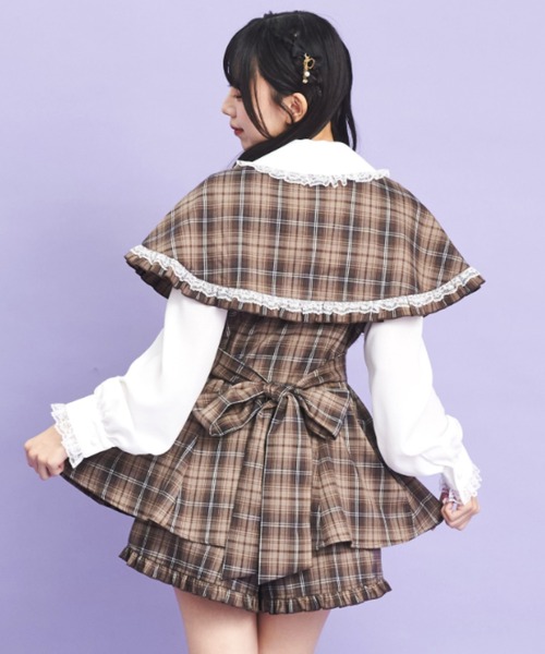 Secret Honey（シークレットハニー）の「ケープ付長袖セットアップ