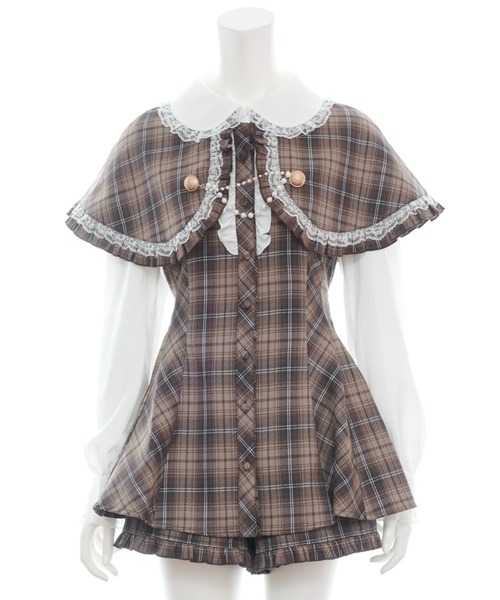 ケープ付長袖セットアップ（セットアップ）｜Secret Honey