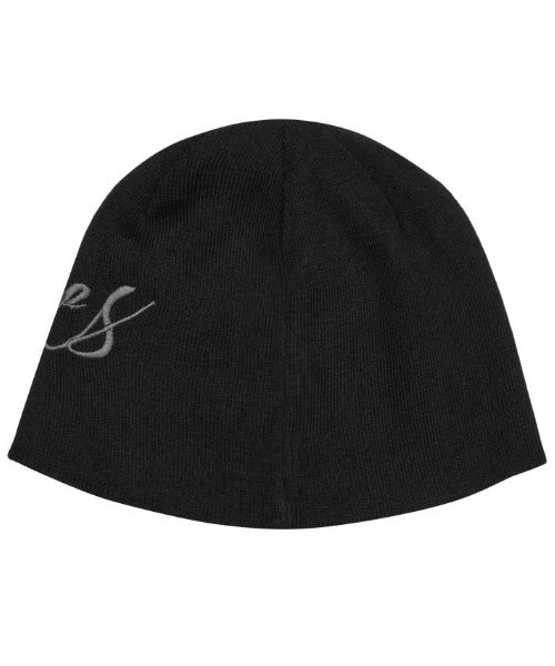 AMESWORLDWIDE（アメスワールドワイド）の「A'GEM/9 × .kom 『AMESWORLDWIDE/アメスワールドワイド』 BIG TYPO BEANIE/ビッグタイポ ビーニー（ニットキャップ/ビーニー・レディース・ブラック・FREE）」の5枚目の写真