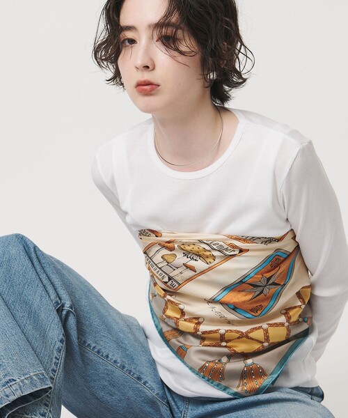 manipuri＞SILK 88×88 スカーフ 25FW（バンダナ/スカーフ）｜manipuri