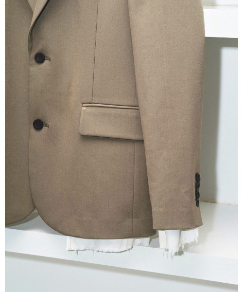 TODAYFUL（トゥデイフル）の「TODAYFUL Over Shoulder Jacket（その他アウター・レディース・ライトブラウン/ダークグレー・36/38）」の17枚目の写真