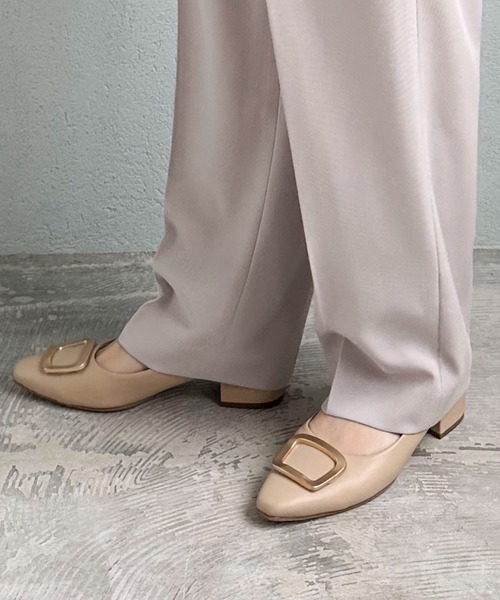 Doux archives（ドゥアルシーヴ）の「【セットアップ対応】ストレッチセンタープレスパンツ（その他パンツ・レディース・ネイビー/グレイッシュベージュ・MEDIUM/LARGE）」の17枚目の写真