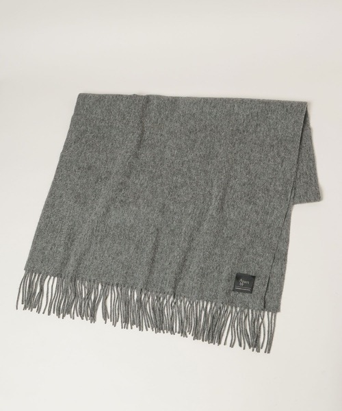 A part by(アパートバイ)の「カシミヤコンウールストール(ストール/ショール・レディース・ライトブルー/グレー/ボルドー/ベージュ・FREE)」の13枚目の写真