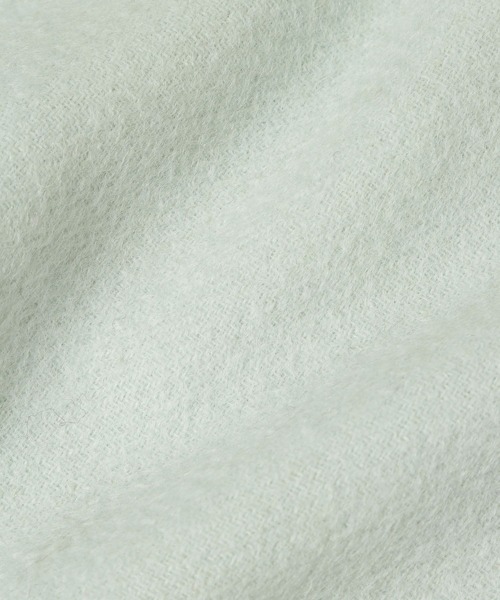 A part by(アパートバイ)の「カシミヤコンウールストール(ストール/ショール・レディース・ライトブルー/グレー/ボルドー/ベージュ・FREE)」の12枚目の写真