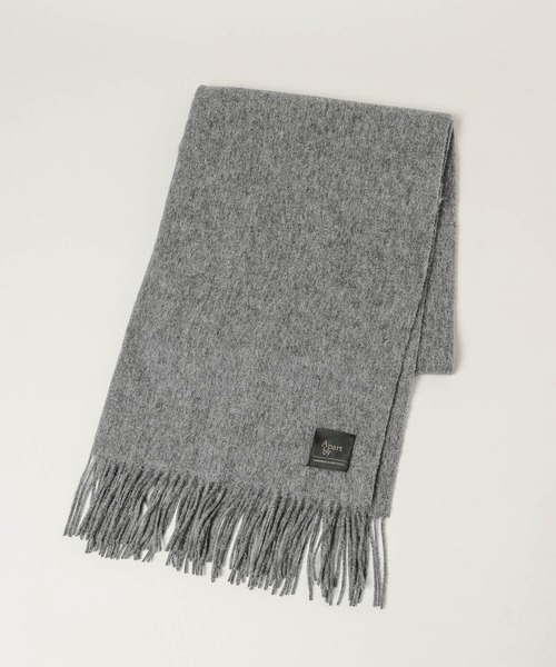 A part by(アパートバイ)の「カシミヤコンウールストール(ストール/ショール・レディース・ライトブルー/グレー/ボルドー/ベージュ・FREE)」の16枚目の写真